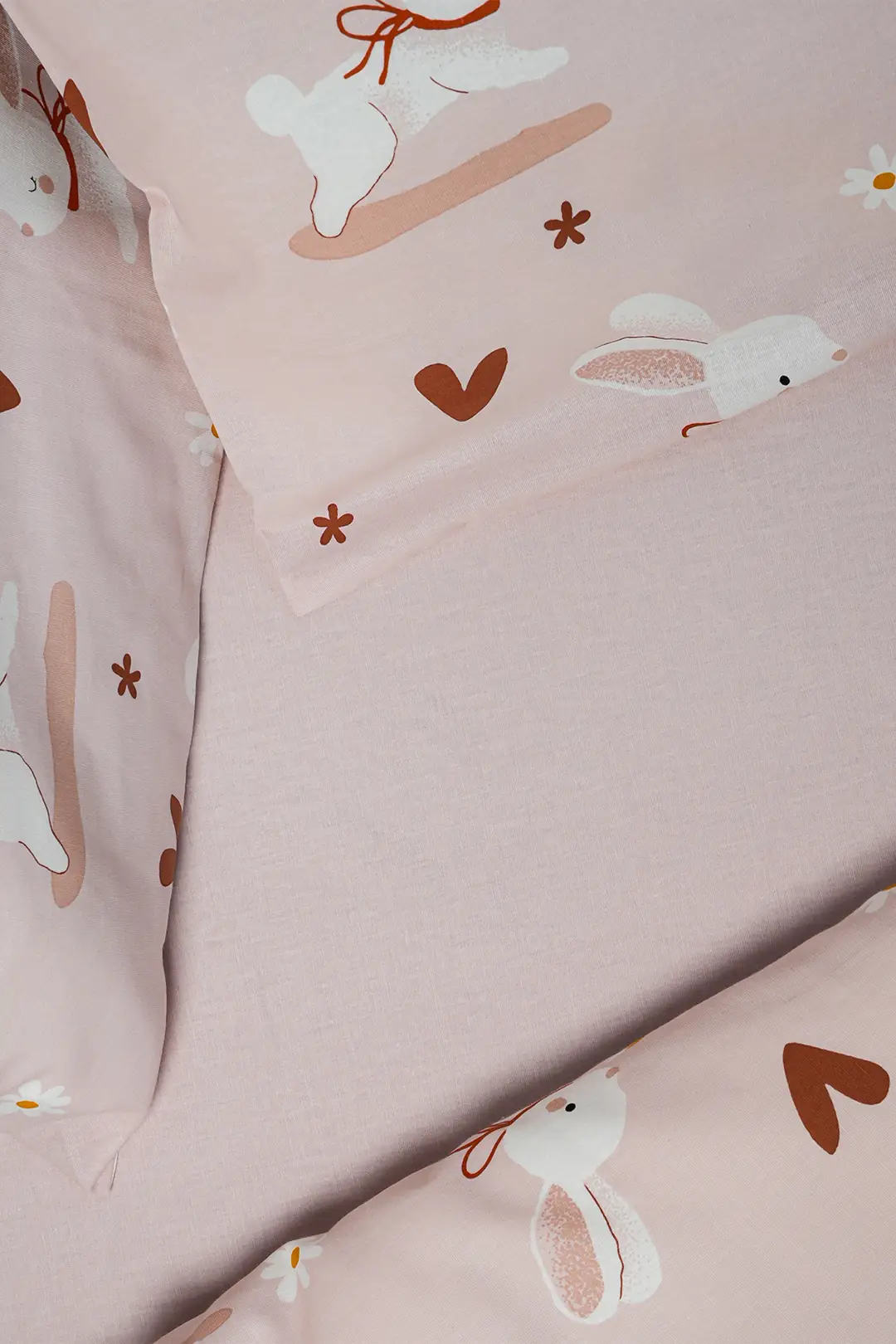 Cotton Collection %100 Pamuk Bebek Nevresim Takımı Bunnies 7