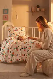 Lanotte Ranforce Bebe Yorgan+Yastık Kılıfı Denizkızı 2