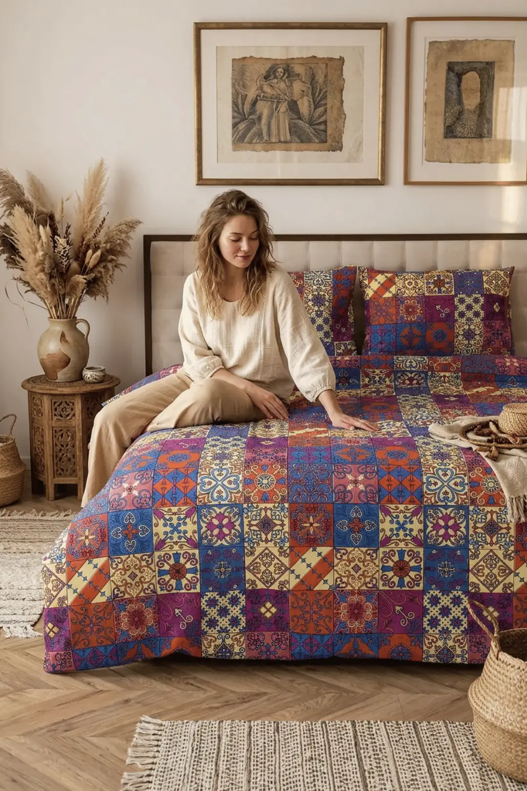 Cotton Collection Çift Kişilik Nevresim Seti Anadolu