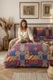 Cotton Collection Çift Kişilik Nevresim Seti Anadolu 1