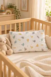 Cotton Collection Flanel Bebek Yastık Kılıfı Mini Forest 1