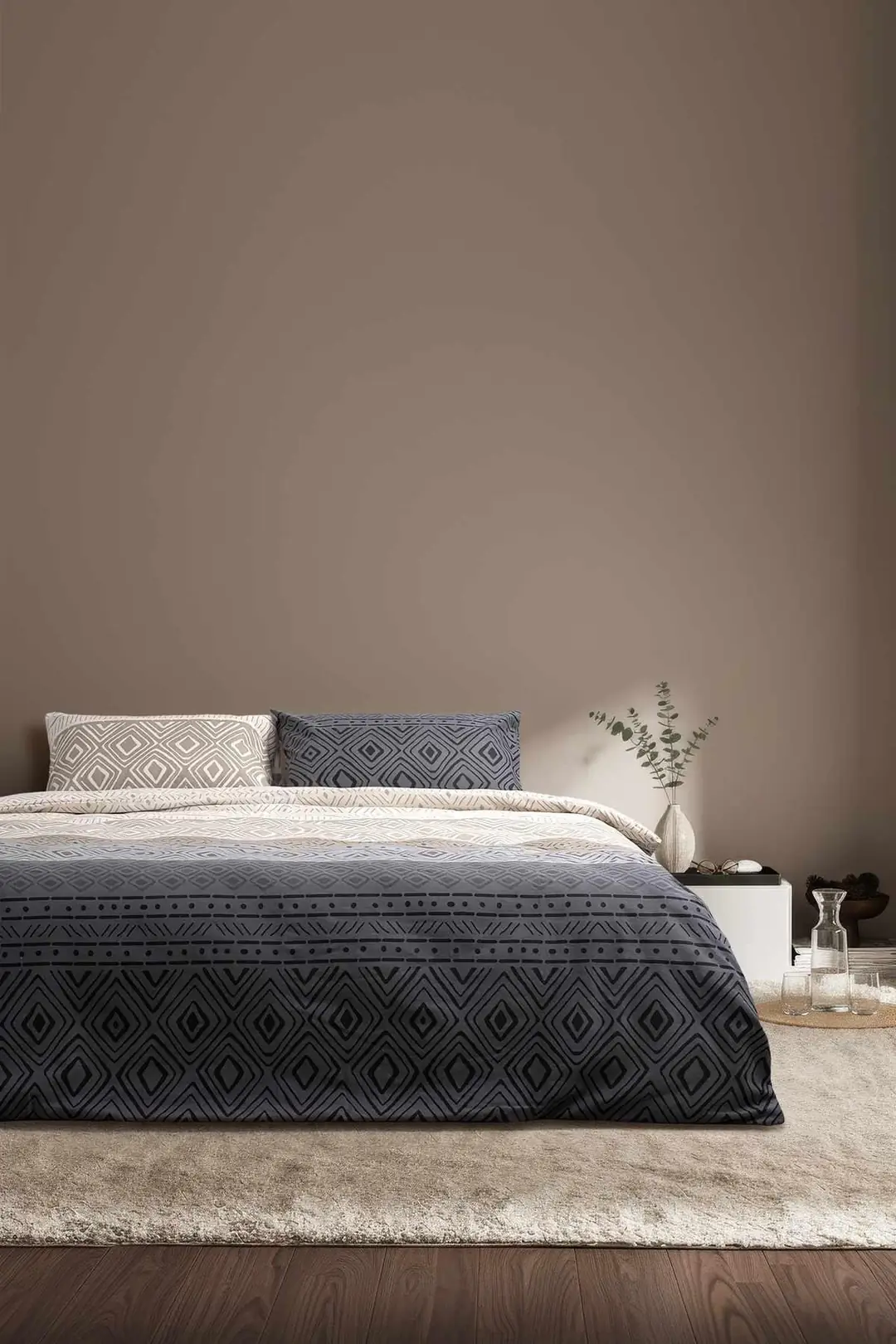 Cotton Collection Kışlık Pazen Çift Kişilik Nevresim Seti Artica 5