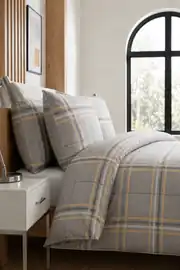 Kışlık Pazen Tek Kişilik Nevresim Takımı Gray Natur 2