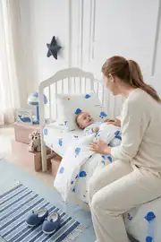 Cotton Collection Ranforce Bebe Nevresim Seti Little Baby 4