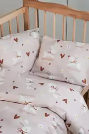 Cotton Collection %100 Pamuk Bebek Nevresim Takımı Bunnies 3