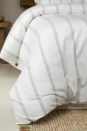 Cotton Collection Çift Kişilik Çizgili Nevresim Seti Seroya 7