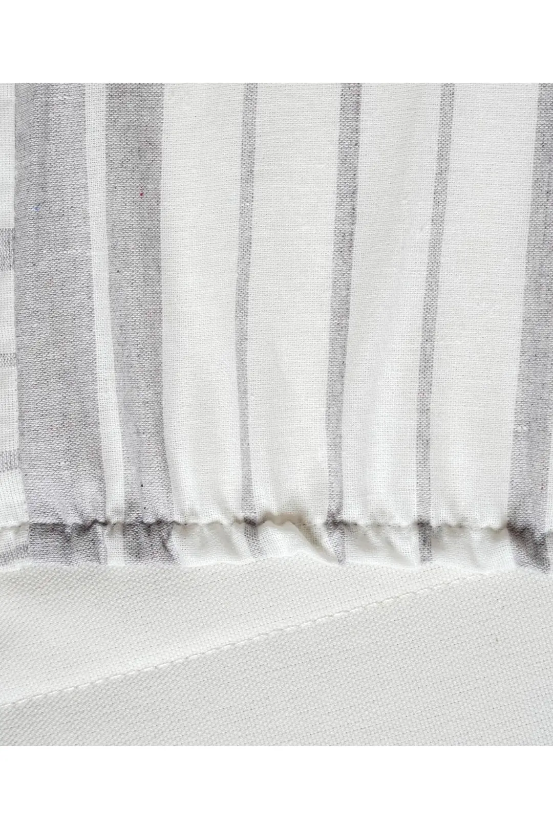 Cotton Collection Tek Kişilik Çizgili Çarşaf Seti Mistray 3