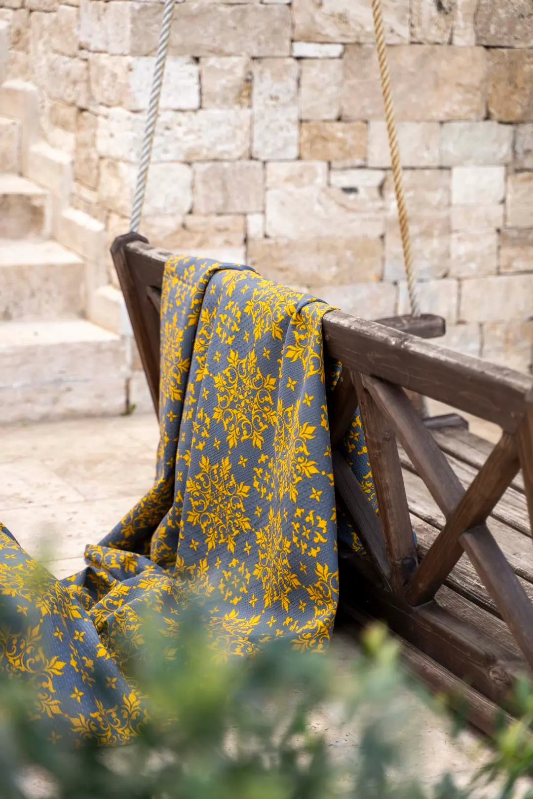 Cotton Collection Tek Kişilik Yatak Örtüsü Aurum 3