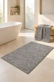 Cotton Collection Welsoft 2'li Klozet Takımı Glass Gri 2