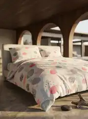 Cotton Collection Çift Kişilik Nevresim Takımı Silva 2
