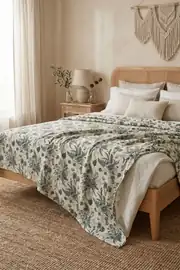 Cotton Collection Tek Kişilik Pike Rose Garden 160x230 10
