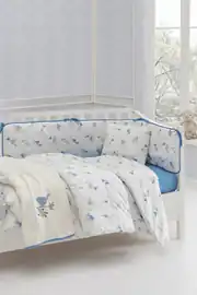 Lanotte Ranforce Bebe Nevresim Takımı Lola Mavi 4