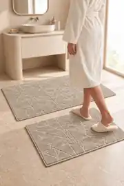 Cotton Collection Welsoft 2'li Klozet Takımı Glass Vizon 3