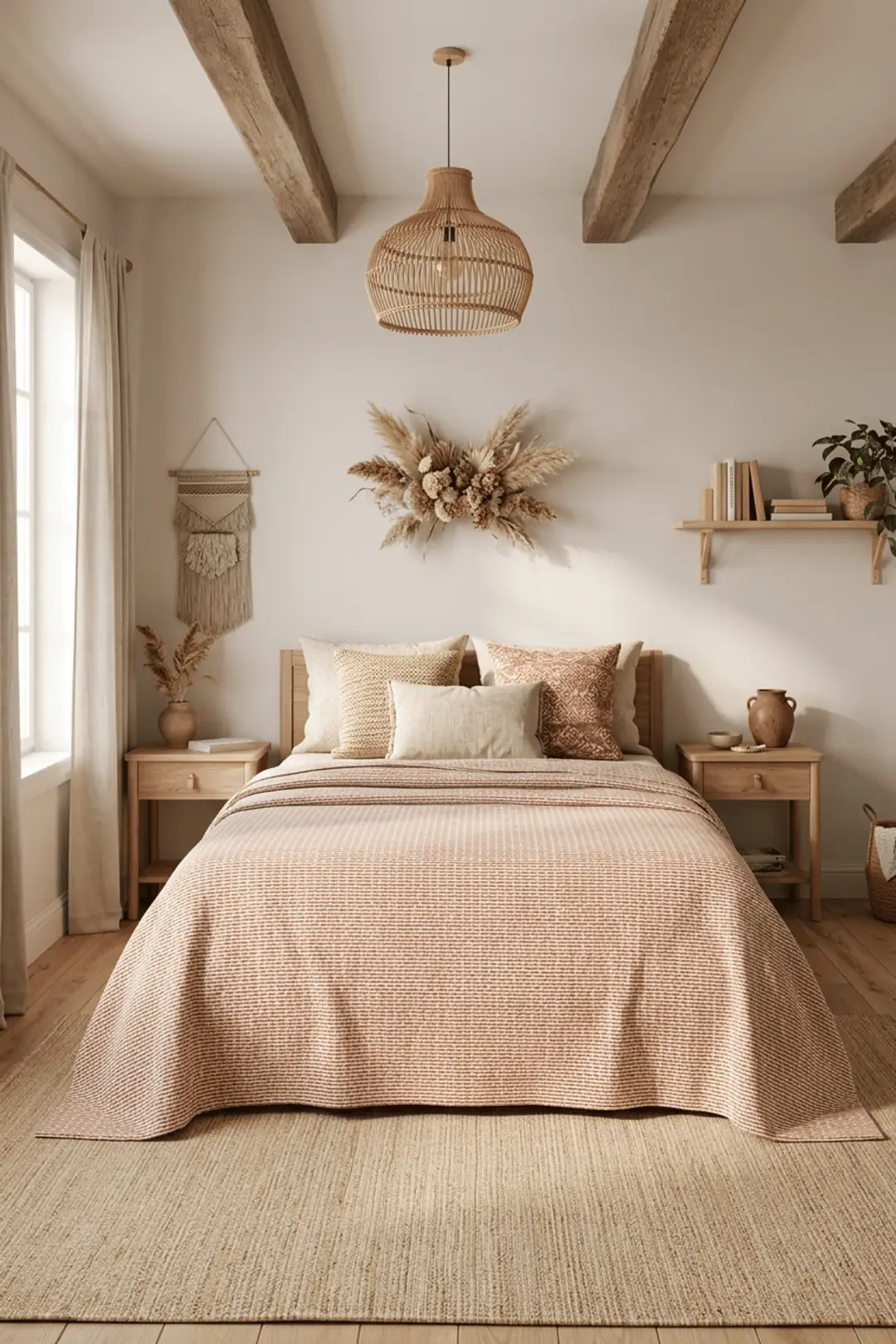 Cotton Collection Dash Tek Kişilik Pike Kiremit 160x230 cm
