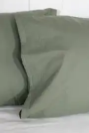 Cotton Collection 2'li Yastık Kılıfı Haki 5