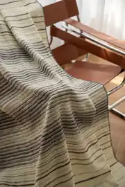 Cotton Collection New Line Pamuklu TV Battaniyesi Gri 4