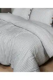 Cotton Collection Çift Kişilik Çizgili Nevresim Seti Reveboheme 6