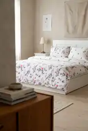Cotton Collection Çift Kişilik Nevresim Seti Flora 4