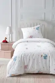 Cotton Collection Ranforce Bebe Çarşaf Yastık Kılıfı Little Baby 1