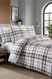 Kışlık Pazen Çift Kişilik Nevresim Takımı Black Red 3
