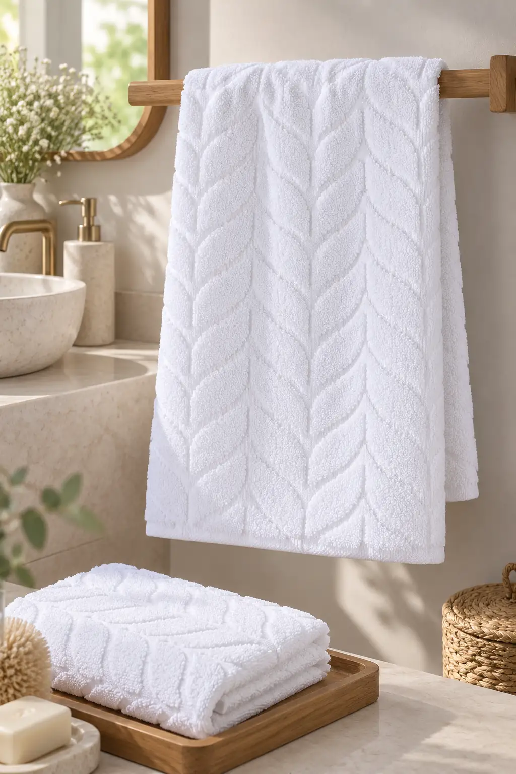 Cotton Love El Havlusu Beyaz