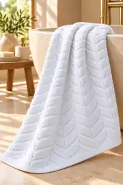 Cotton Love Banyo Havlusu Beyaz 2