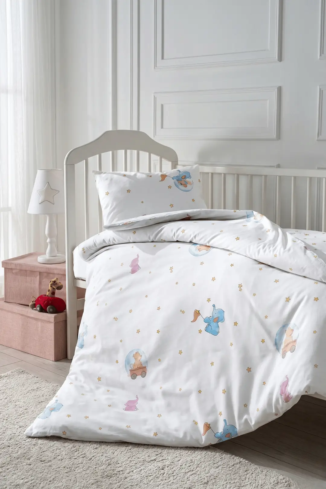 Cotton Collection Ranforce Bebe Nevresim Seti Sleep Time 4