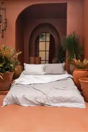 La Notte Tek Kişilik Nevresim Takımı Bej 3