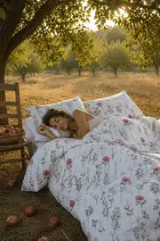 Cotton Collection Çift Kişilik Nevresim Seti Fleur 4