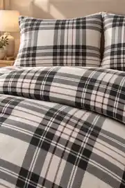Cotton Collection Flanel Çift Kişilik Nevresim Seti Fenetre 3