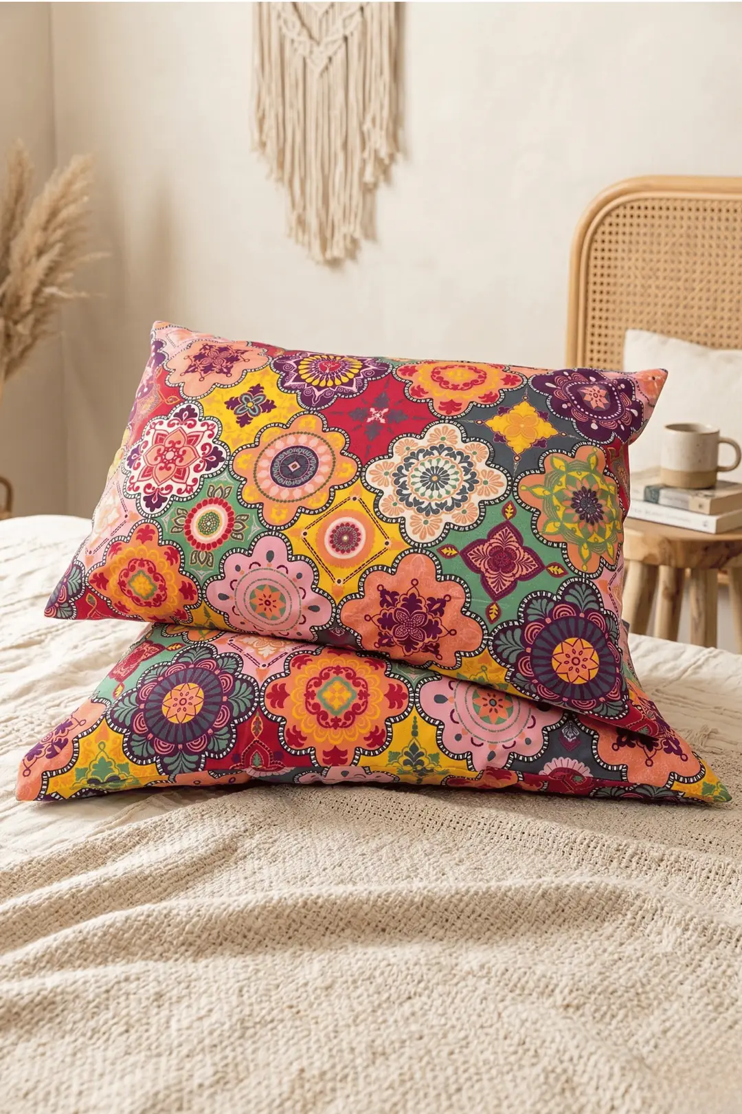 Cotton Collection Ranforce 2'li Yastık Kılıfı Harmoni