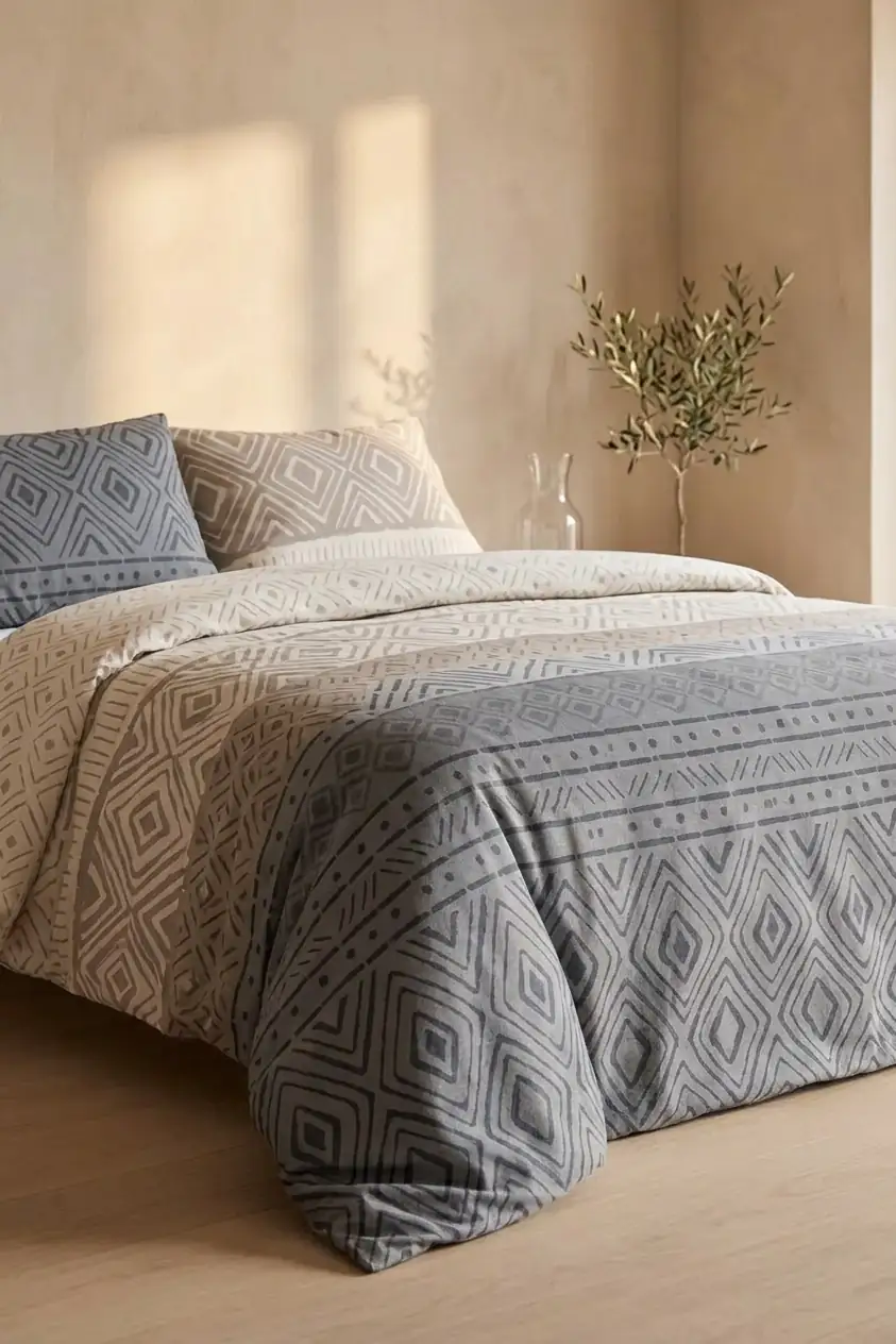 Cotton Collection Kışlık Pazen Tek Kişilik Nevresim Seti Artica 3