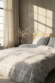 Cotton Collection R Çift Kişilik Nevresim Takımı Patiska 1
