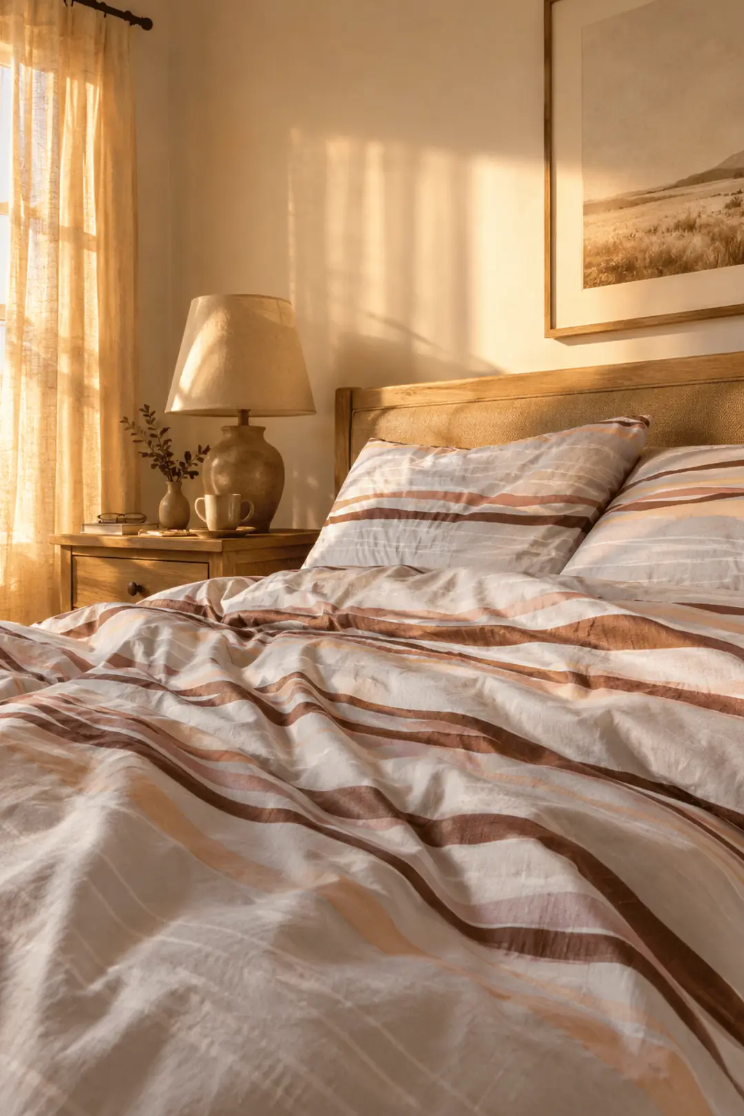 Cotton Collection Ranforce Çift Kişilik Nevresim Seti Mauve Sky 4