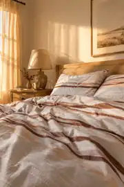 Cotton Collection Ranforce Çift Kişilik Nevresim Seti Mauve Sky 4