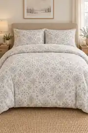 Cotton Collection Flanel Çift Kişilik Nevresim Seti Snow 1