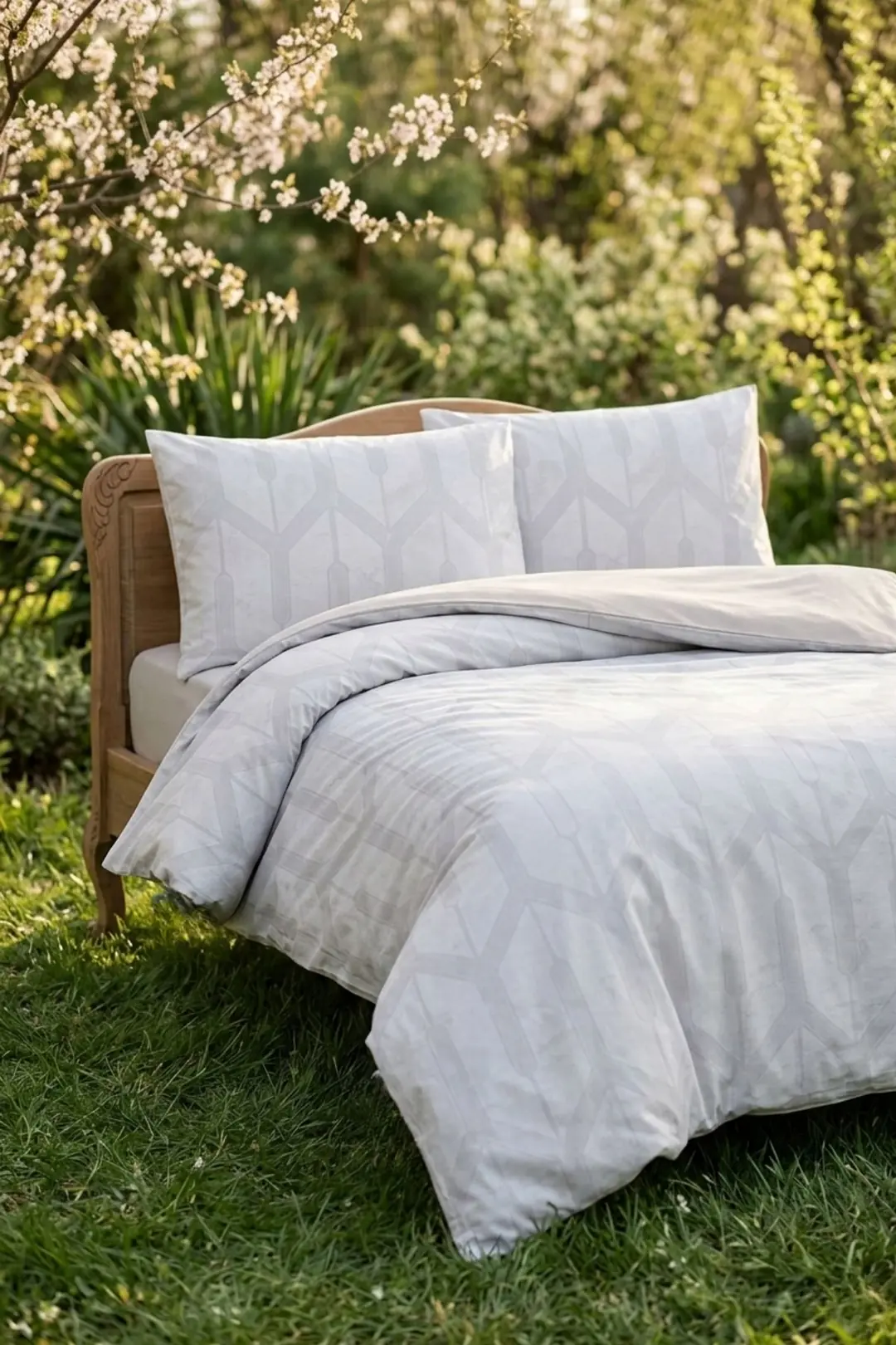 Lanotte Saten Tek Kişilik Nevresim Takımı Wavy 1