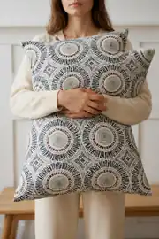 Cotton Collection Ranforce 2'li Yastık Kılıfı Lunera Çok Renkli 6