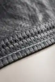 La Notte Soft Elegant Tek Kişilik Battaniye Antrasit 5