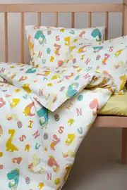 Cotton Collection %100 Pamuk Bebek Nevresim Takımı Dinosaurs 4