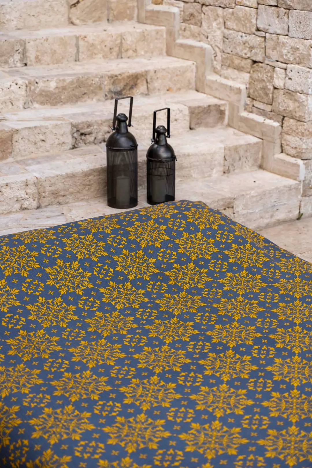 Cotton Collection  Çift Kişilik Yatak Örtüsü Aurum 4