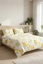 Cotton Collection Çift Kişilik Nevresim Seti Daisy 5