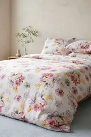 Cotton Collection Ranforce Çift Kişilik Nevresim Takımı Buket 2