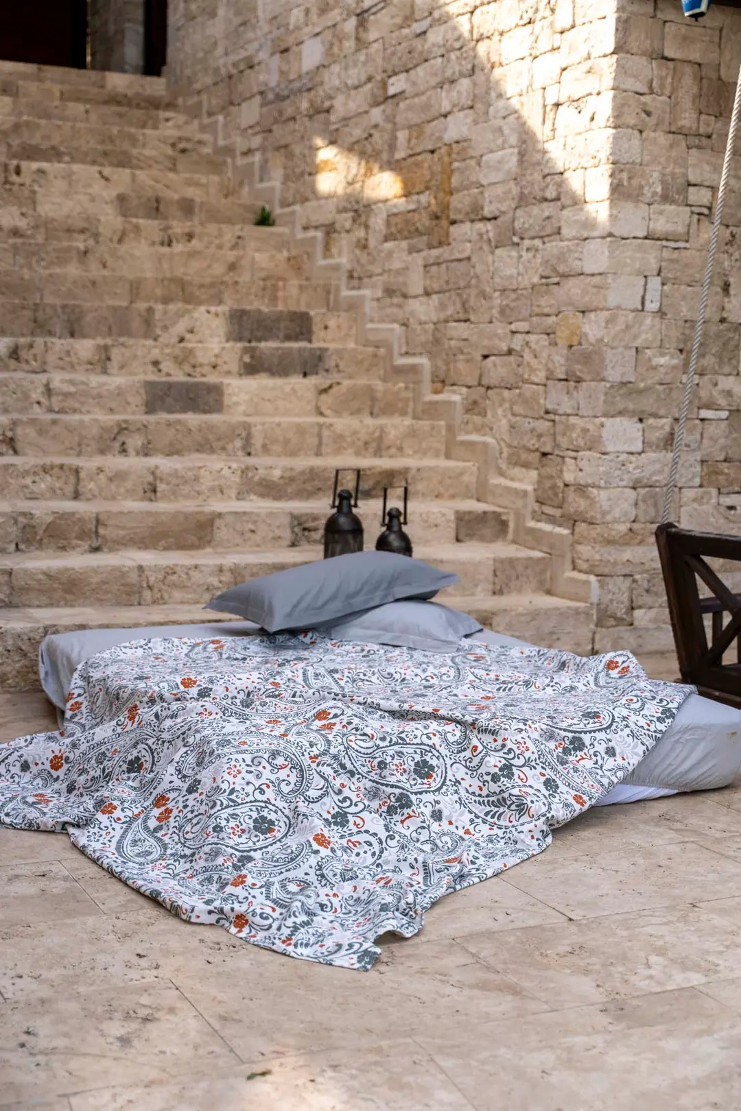 Cotton Colection Çift Kişilik Yatak Örtüsü Velina 8