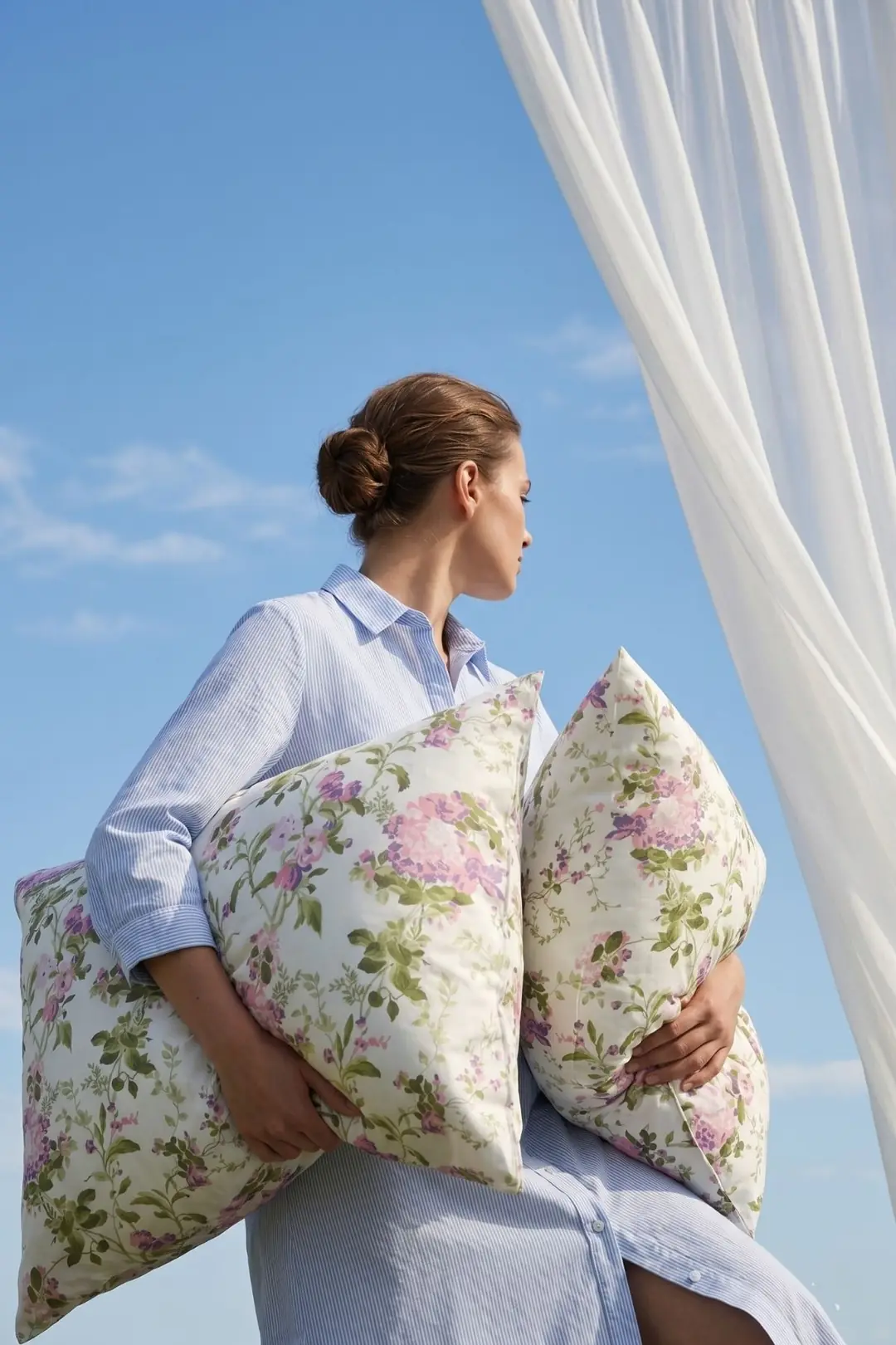 Cotton Collection Ranforce 2'li Yastık Kılıfı Lıva 5