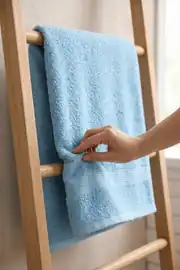 Cotton Collection Banyo Havlusu Turkuaz 4