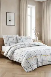 Cotton Collection Flanel Tek Kişilik Nevresim Takımı Petite Spring 1