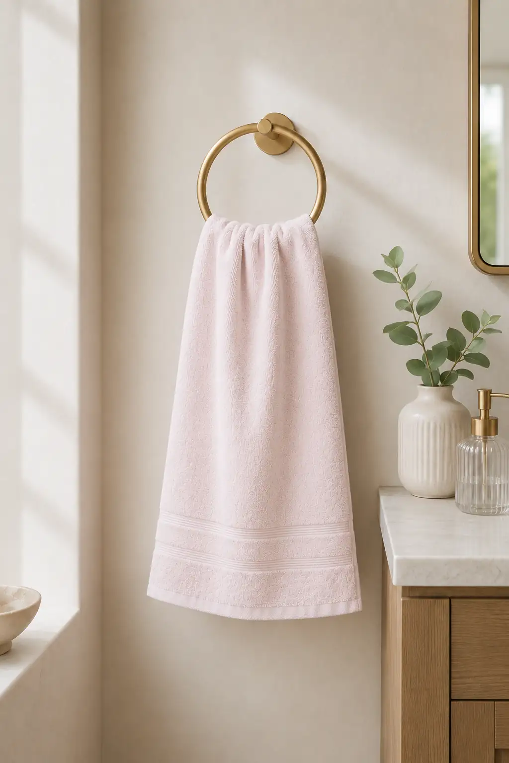 Cotton Colection Mutfak Havlusu Pembe 30x50 cm
