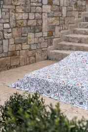Cotton Collection Tek Kişilik Yatak Örtüsü Velina 6