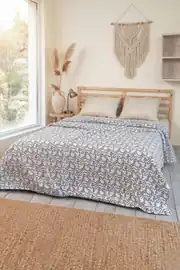 Cotton Collection Çift Kişilik Pike Çapa 3